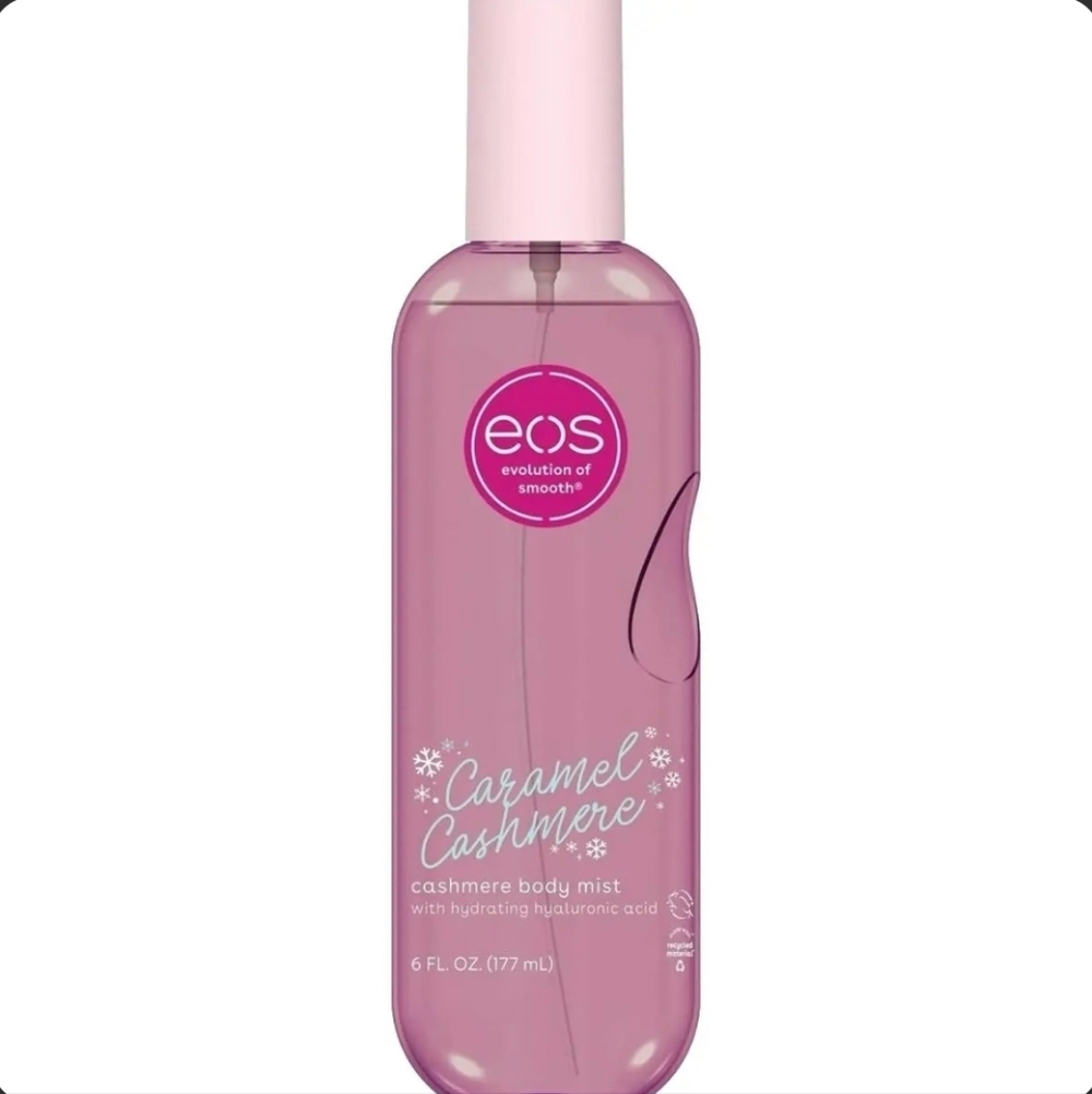 NEW Holiday Limited EOS Caramel Cashmere Body Mist 6 Oz - NEW